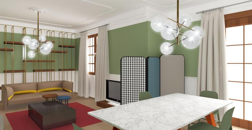 Salotto arredamento moderno trendy design salotto moderno for Foto arredamenti interni moderni
