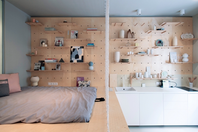 Idee salvaspazio per arredare un monolocale living corriere for Idee interior design