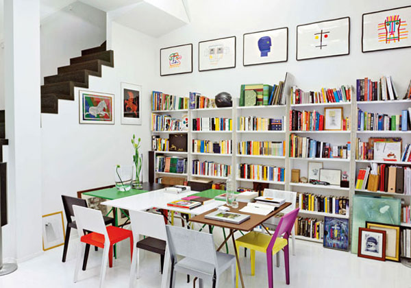 Una casa di libri, Foto