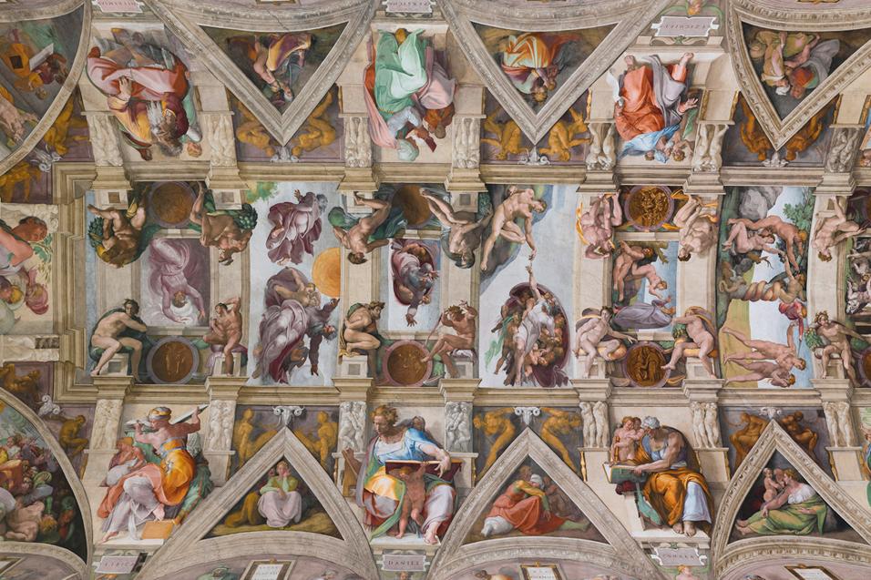 A 20 anni dal celebre restauro dei dipinti Rinascimentali, i Musei Vaticani presentano il nuovo sistema di illuminazione - a cura di Osram - e di condizionamento, che rendono ancor più spettacolare la visita ai capolavori.Nella nuova luce