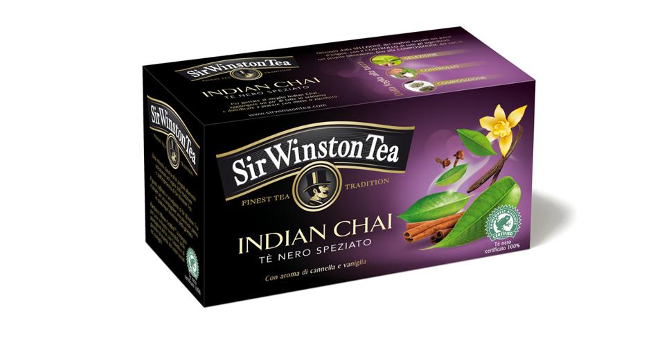 Indian Chai Tè nero speziato con aroma di cannella e vaniglia