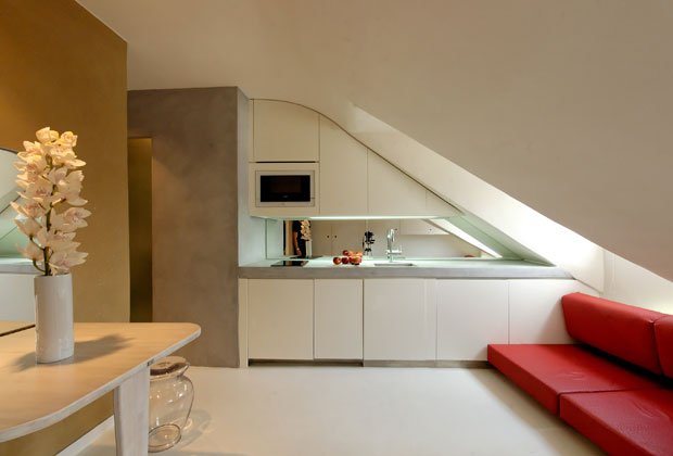 Bioappart è il primo di una serie di mini appartamenti "eco" progettati per essere affittati