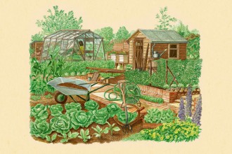 L'orto e il frutteto secondo natura di John Seymour è in libreria per Mondadori