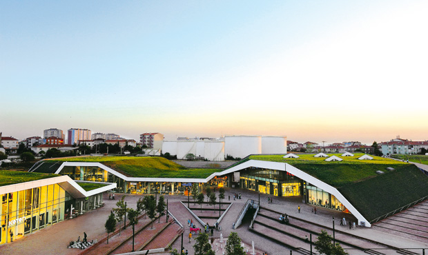 Vista del centro Meydan