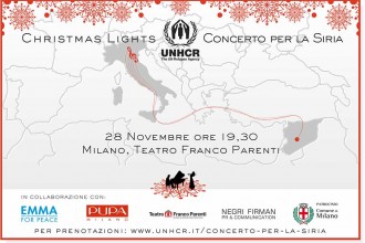 UNHCR_CHRISTMAS LIGHTS_CONCERTO PER LA SIRIA_Save the Date