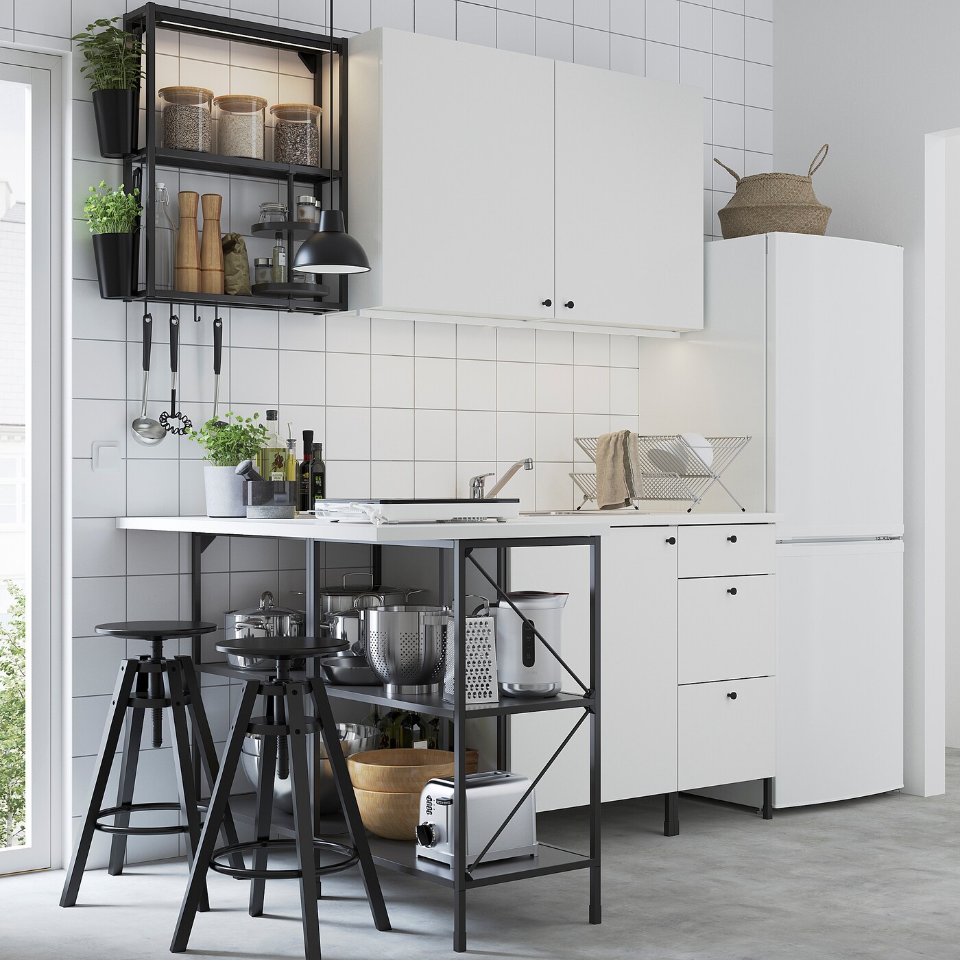 IKEA TILLREDA - Piano cottura a induzione portatile Bianco : :  Grandi elettrodomestici