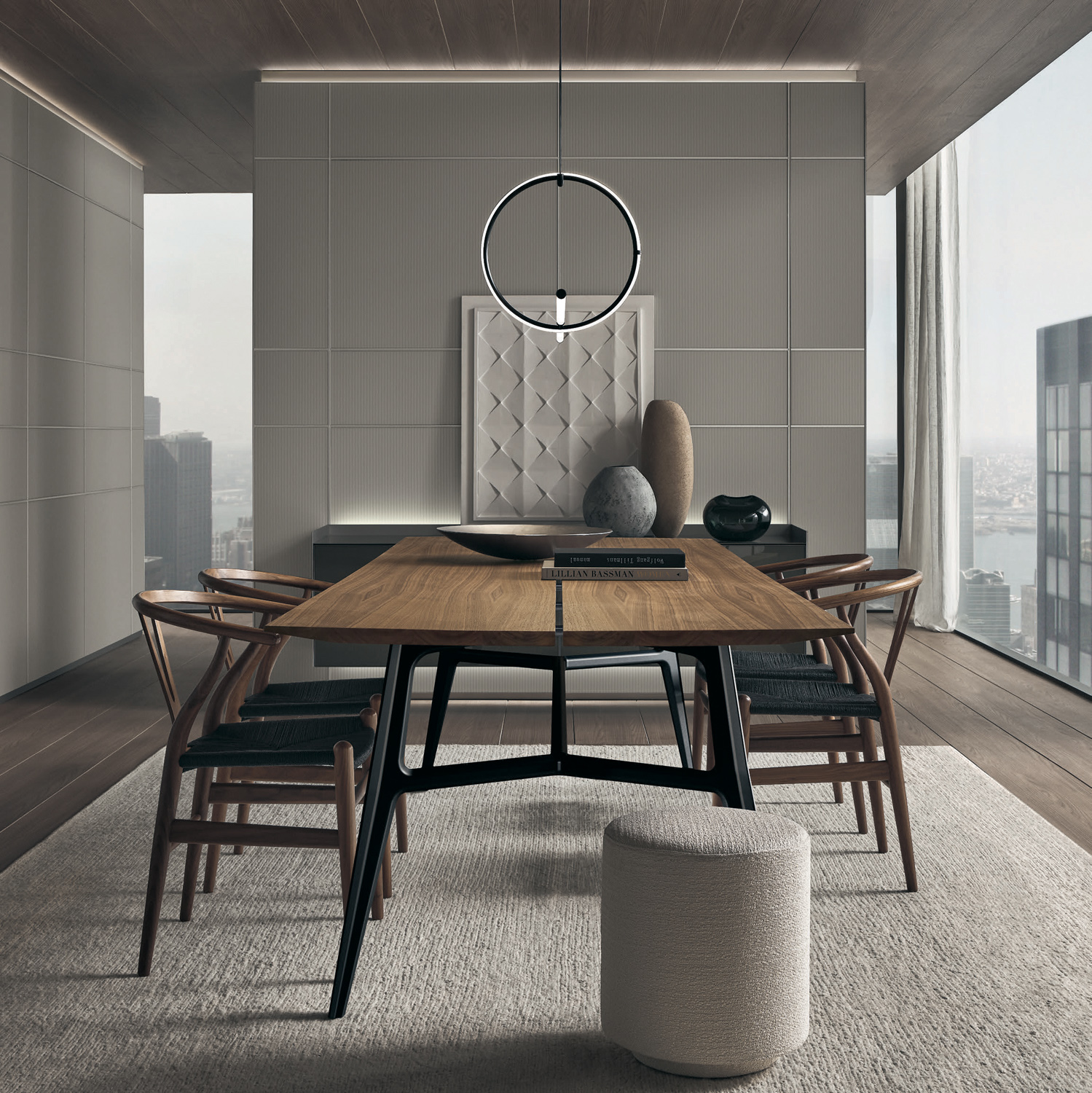 tavoli-soggiorno-design-2021-Rimadesio_Francis_noce_1-livingcorriere