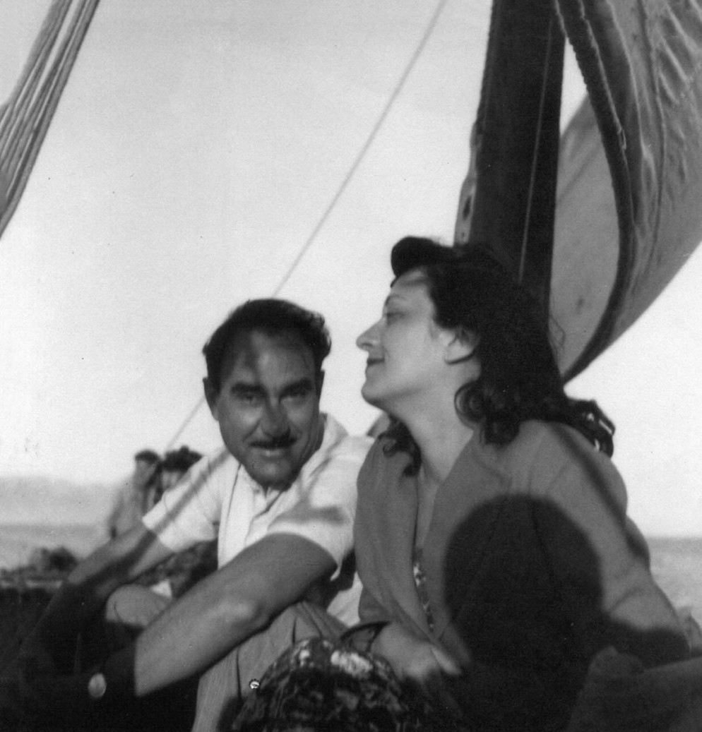 03-Pietro Maria Bardi e Lina Bo Bardi em Viagem à Isla de Giglio. Itália, 1945