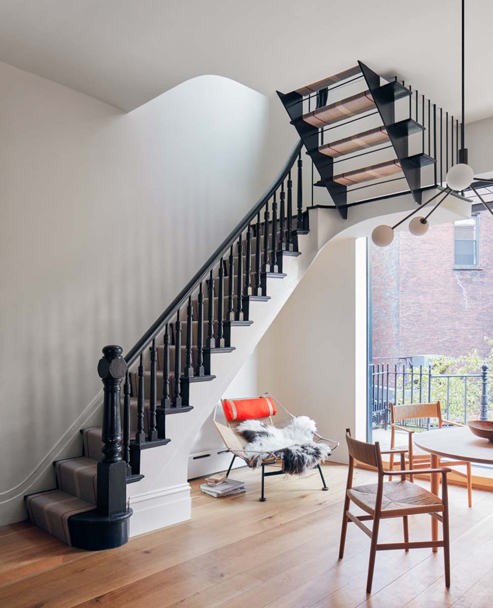 East Village townhouse designed by Lang Architecture.