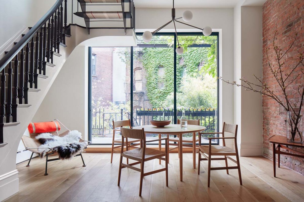 East Village townhouse designed by Lang Architecture.