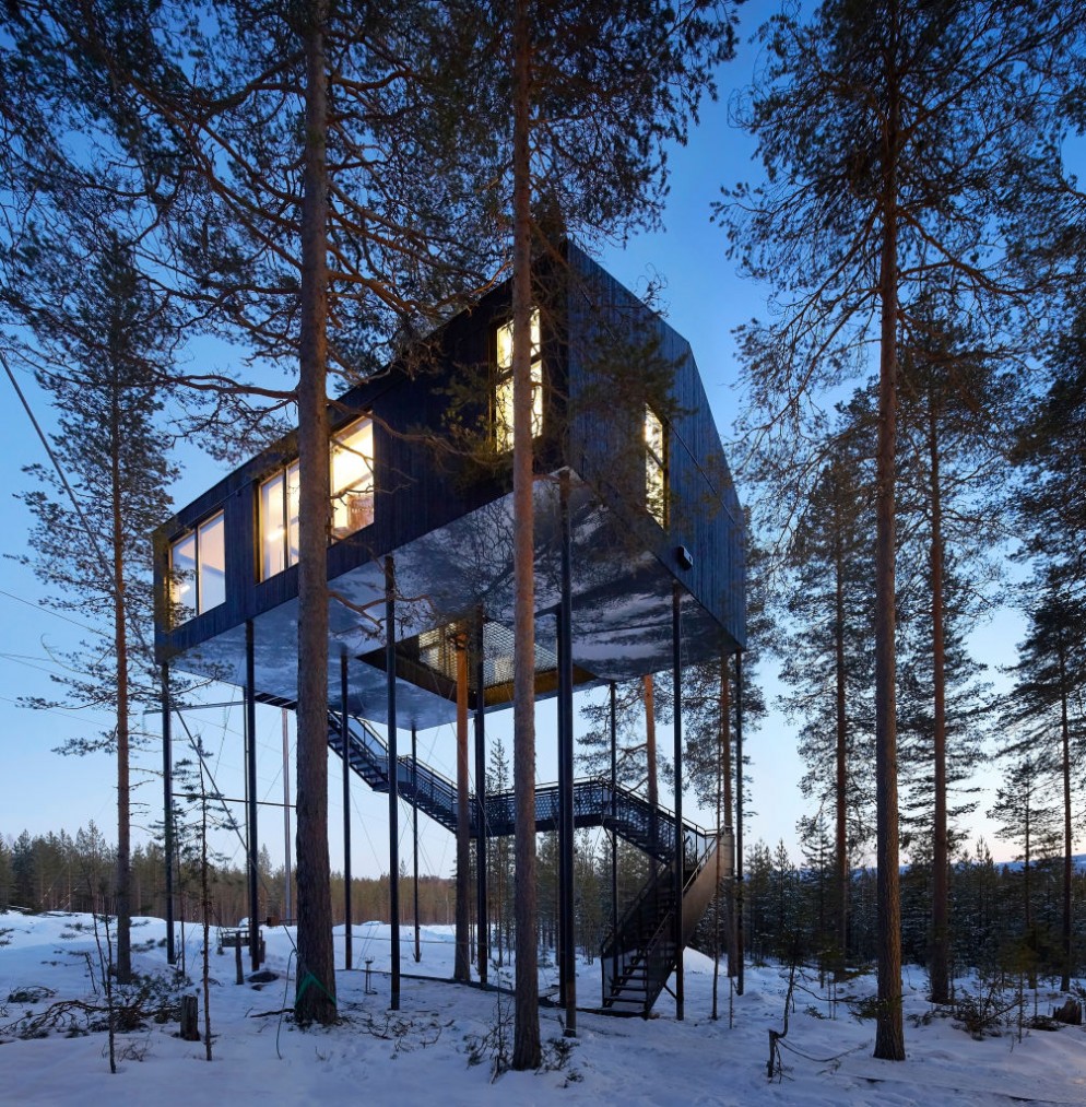 Treehotel, Harads, Sweden. Architect: various, 2016.