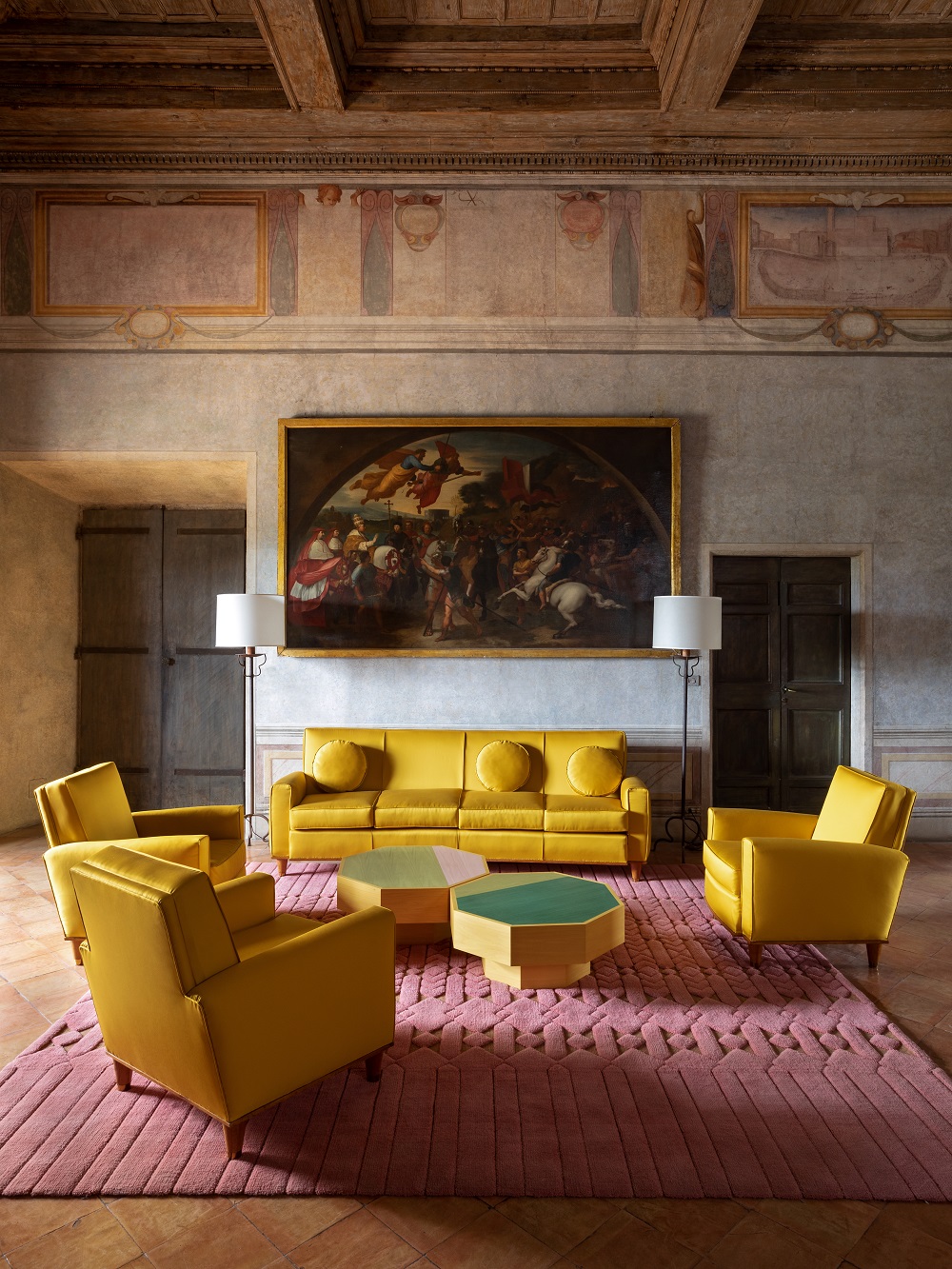 Salon Lili Boulanger Villa Medici Roma © Daniele Molajoli