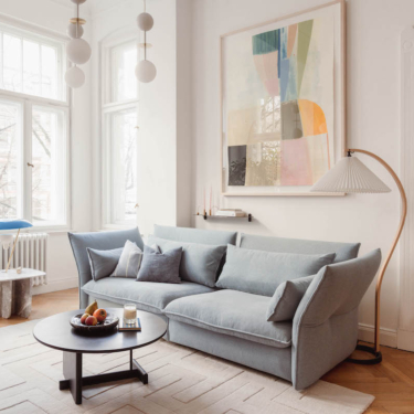 L’anima classica di un appartamento berlinese appena ristrutturato