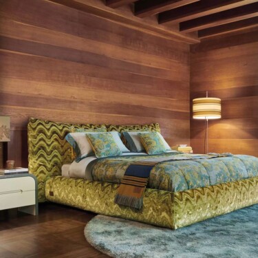 Cushy Bed Etro Home Interiors