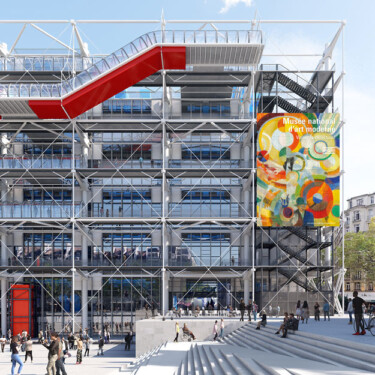 Storia del Centre Pompidou, che chiude e si rinnova